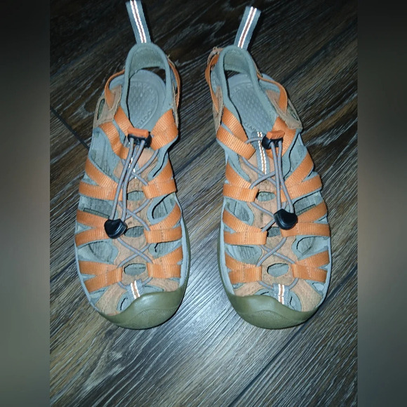 Keen Shoes - Keen women's size 6 Whisper sandals orange hiking trails water comfort b…